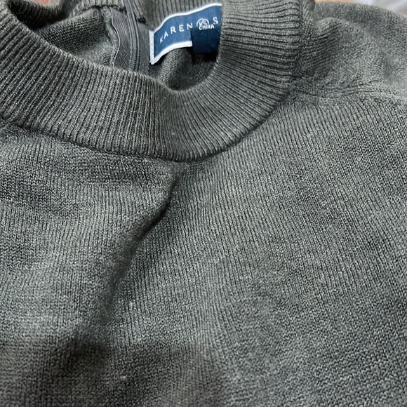 Karen Scott ultra-soft sweater cotton mock neck - Picture 3 of 3